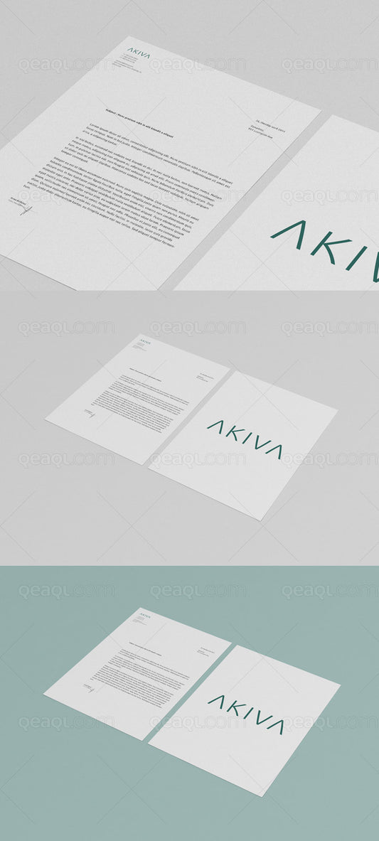 Free Multipurpose Mockup Letterhead, Flyer and Poster (A3, A4, A5)