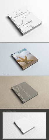 Free Photorealistic Mockup to Showcase Your Book Cover Design