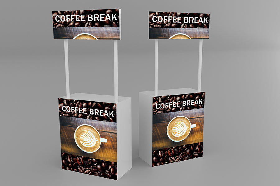 Free Promotional Stand Mockup