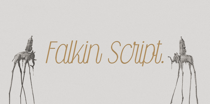 Free Falkin Script Font
