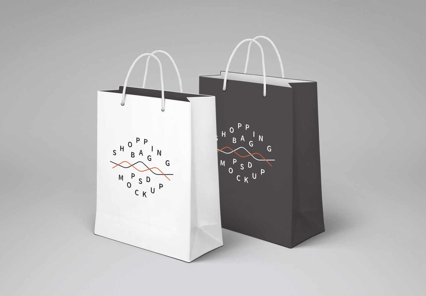 Free Shopping Bag PSD MockUp