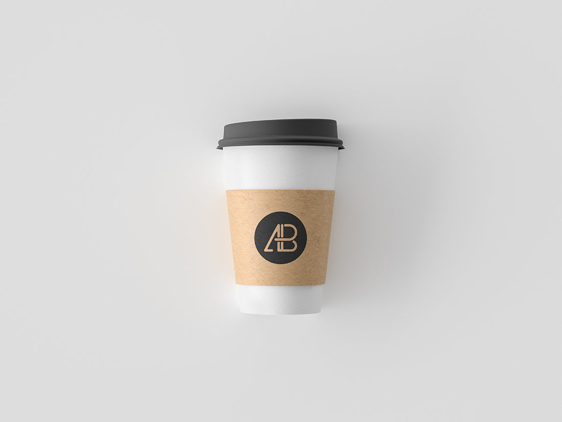 Free Simple Coffee Cup Mockup