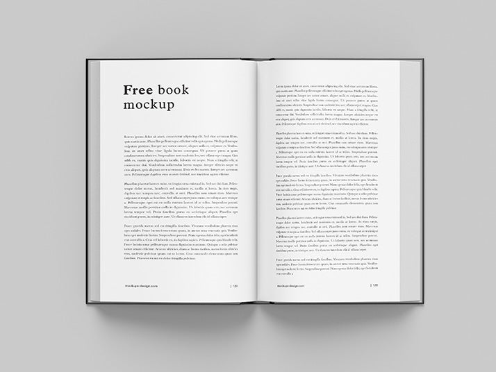 Free Clean and Thick Novel Book Mockup 6 Shots and Angles