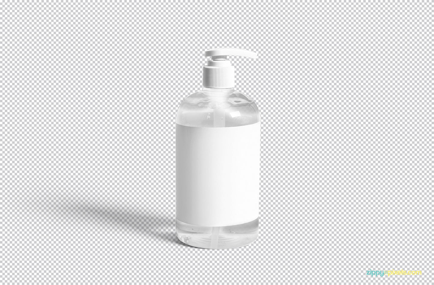 Free Dispenser Pump Bottle Mockup