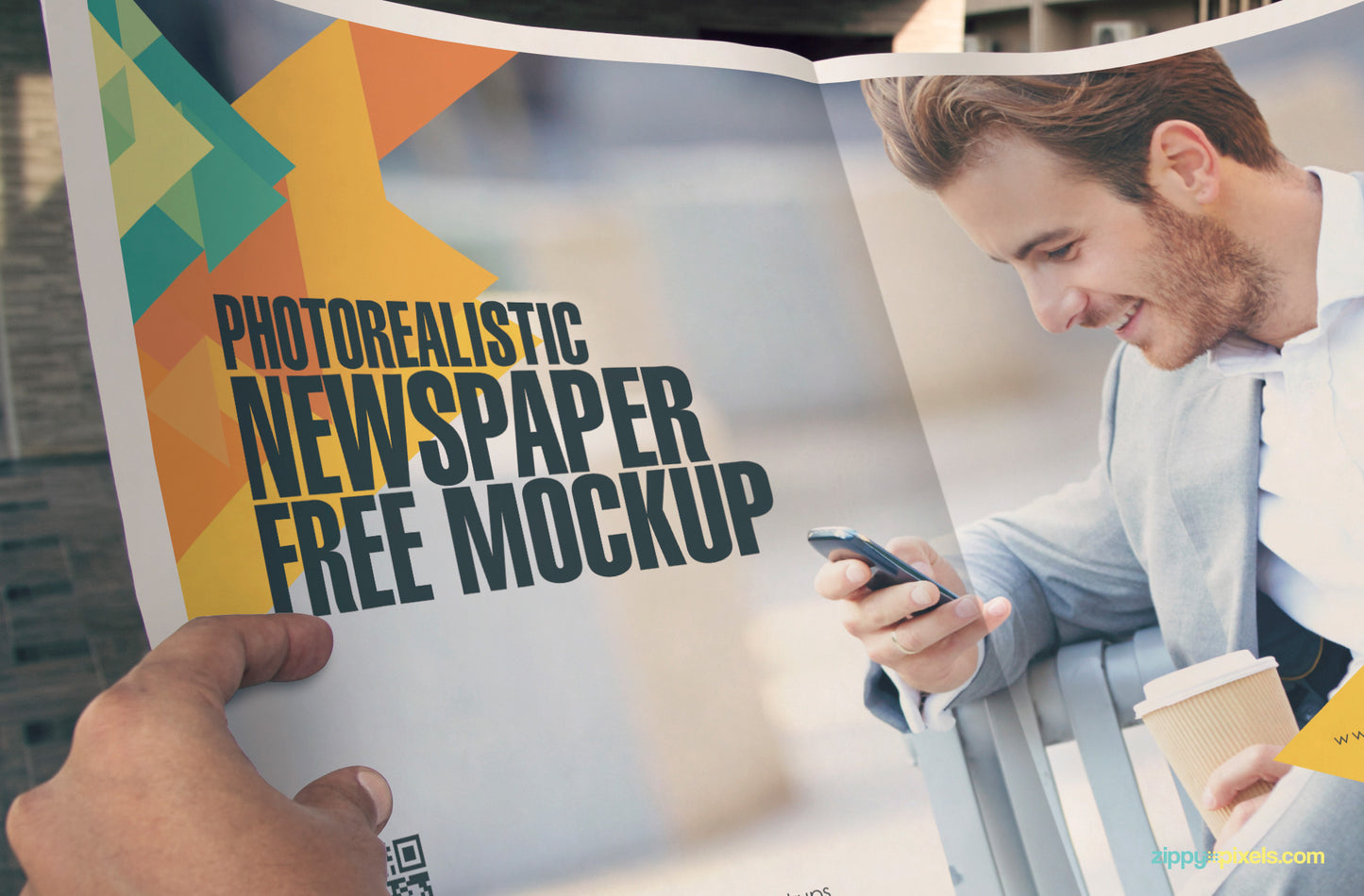 Free Newspaper Ad Design Mockup