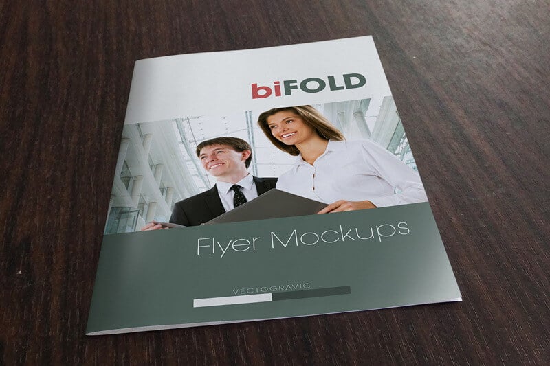 Free Bifold Flyer Mockup