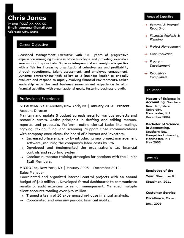 Free Creative Yellowstone Resume Templates in Microsoft Word Format ...