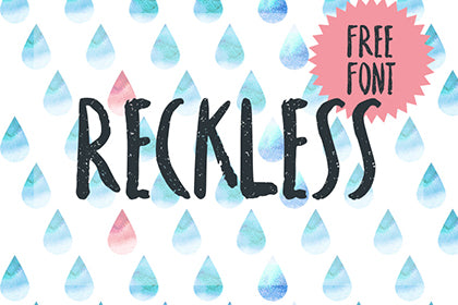 Free Reckless Font