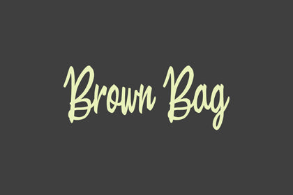 Free Brown Bag Font