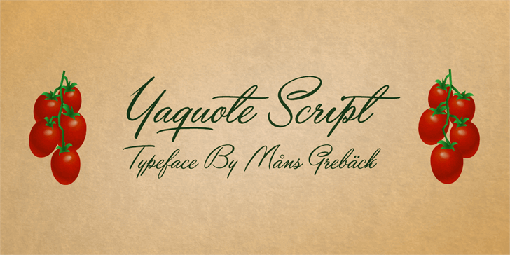 Free Yaquote Script Font