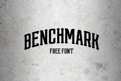 Free Benchmark Font