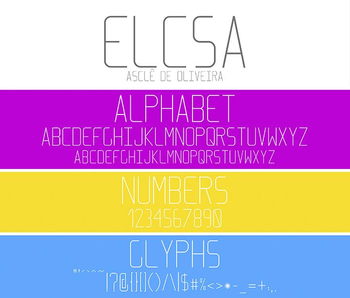 Free Elcsa Font