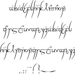 Free Elvish Ring NFI Font