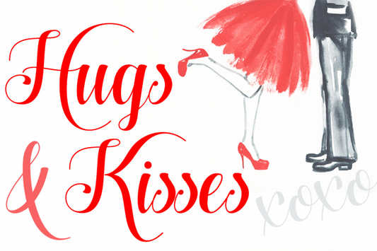 Free Font Hugs and Kisses - Personal License only