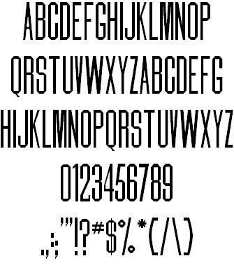 Free Daily News 1915 Font