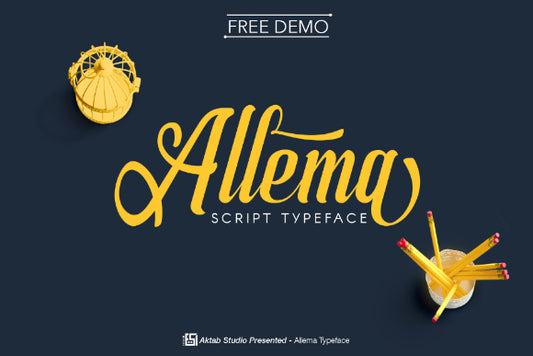 Free Allema Script Demo