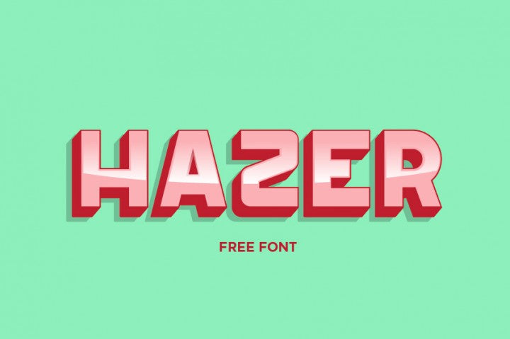 Free Hazer Font
