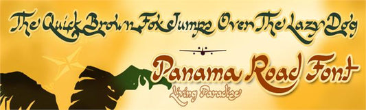 Free Panama Road Font