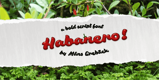 Free Habanero Font