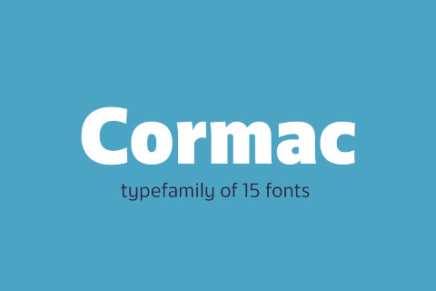 Free Cormac Typefamily Demo