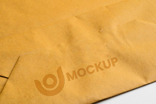Free Abstract Mock-Up Logo On Shopping Bag Psd