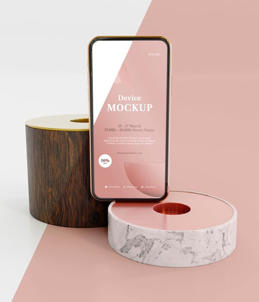 Free Abstract Stone And Mobile Psd