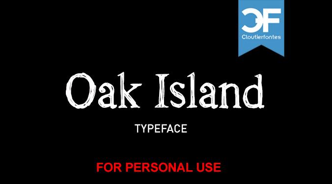 Free CF Oak Island PERSONEL Font
