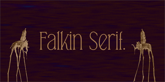 Free Falkin Serif Font