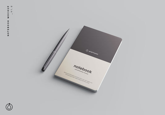 Free Advanced Notebook Mockup