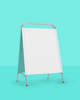 Free Advertising Stand Mockup Psd