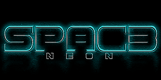 Free Spac3 neon Font