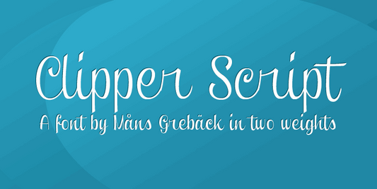 Free Clipper Script Font