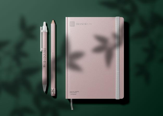 Free Agenda Mockup Psd