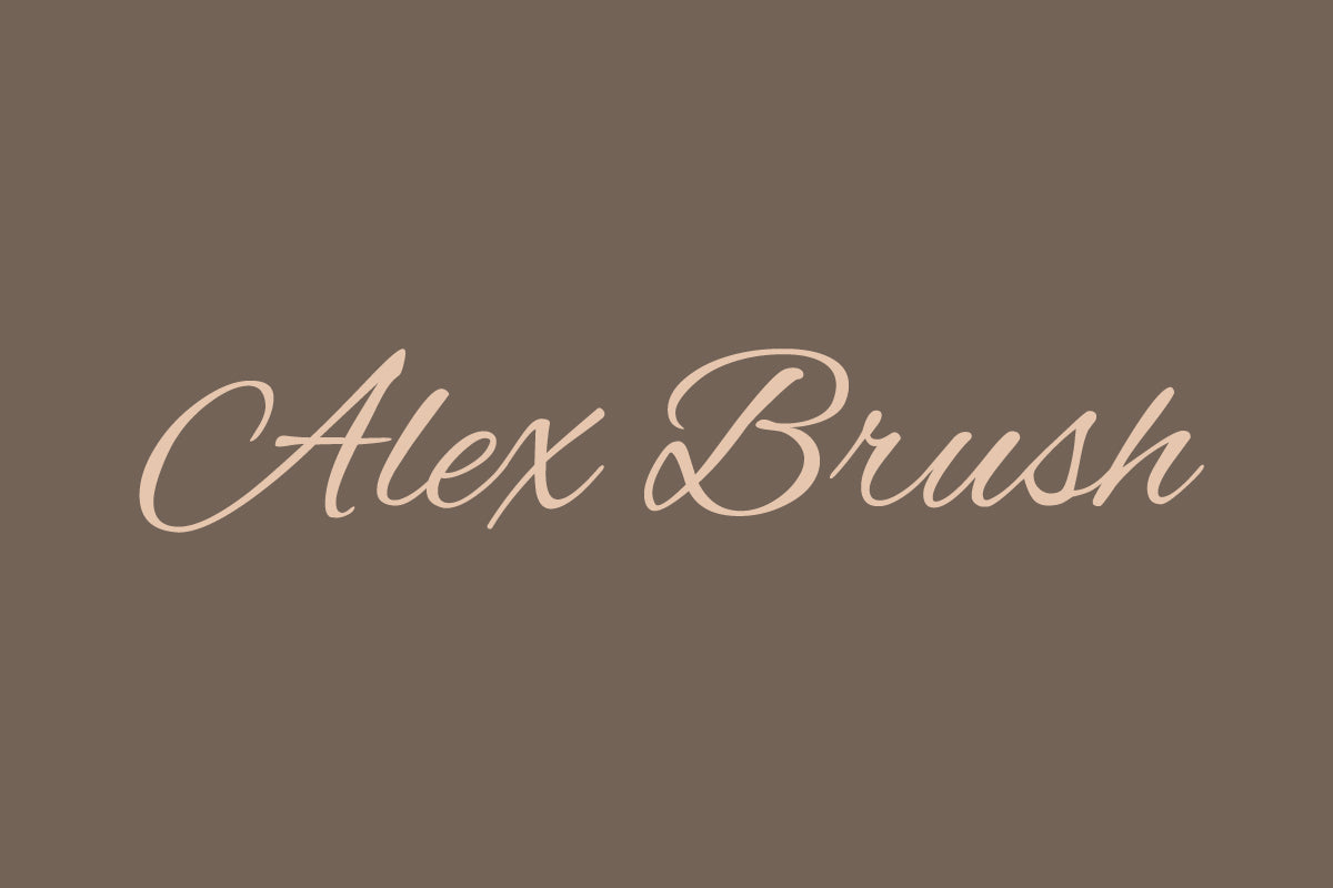 Alex Brush Font - Free Download