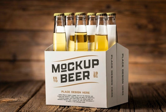 Beer Glass Mockup — Mr.Mockup