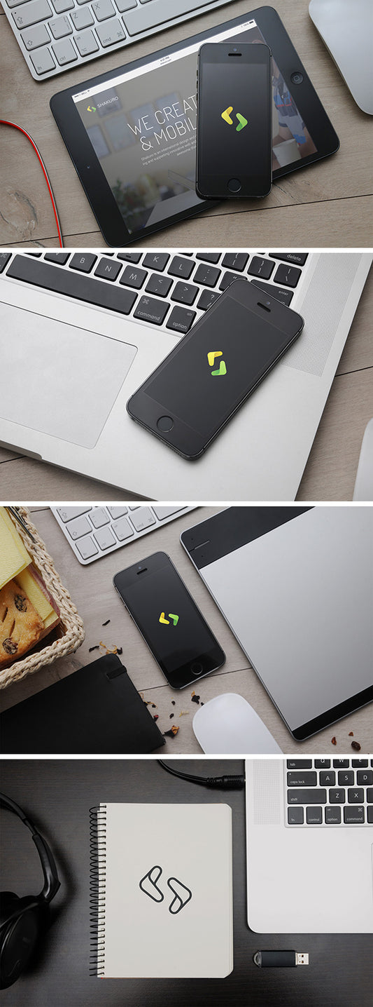Free Apple Devices Photo Mockups