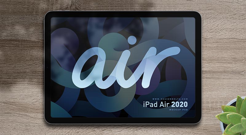 Free Apple Ipad Air 2020 Mockup Psd