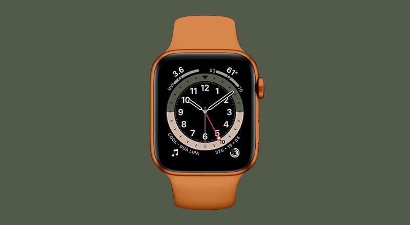 Free Apple Watch Series 6 Mockup Psd