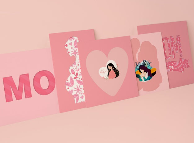 Free Arrangement For Mother'S Day With Scene Creator Psd