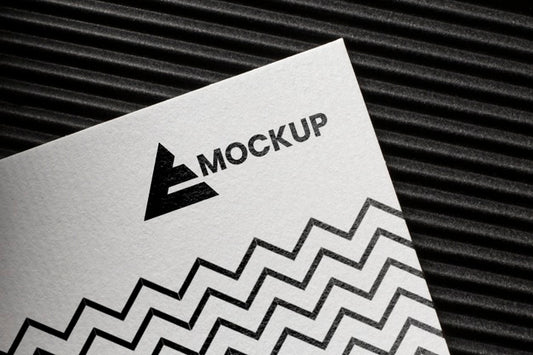 Free Arrangement Of Branding Mock-Up On Card Psd