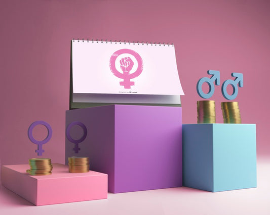 Free Assortment For Gender Equality Concept Psd