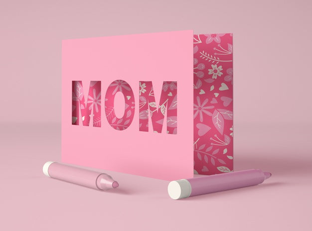 Free Assortment For Mother'S Day With Card Psd