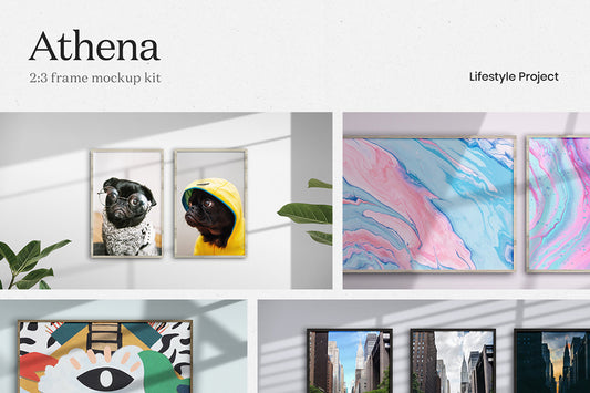 Free Athena – Frame Mockup Kit