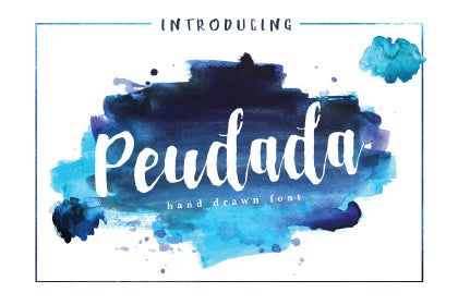 Free Peudada Hand-drawn Font Demo