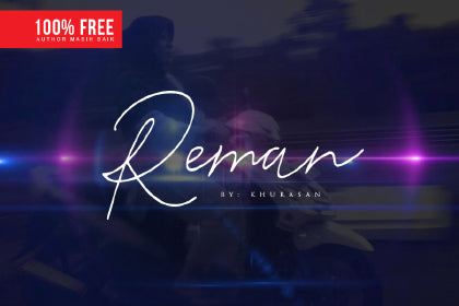 Free Reman Handwriting Script