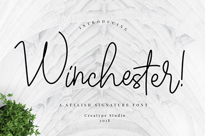Free Winchester Script Font Demo
