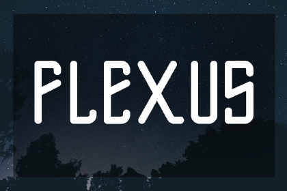 Free Flexus Display Typeface