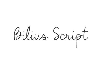 Free Bilius Script