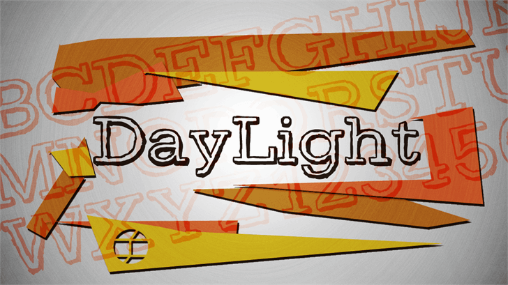 Free DayLight Font – CreativeBooster