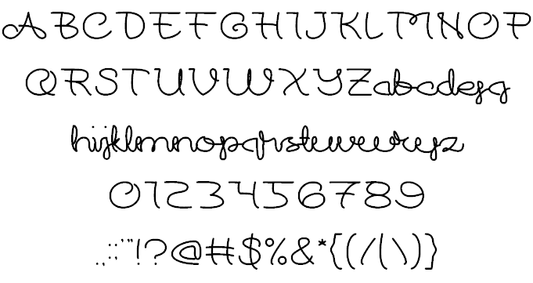 Free at most sphere Font